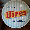 Hires button sign