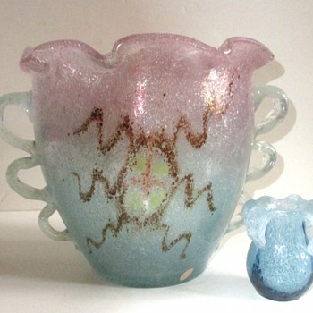 LARGE EARLY BERANEK PIECE. - Art Glass
