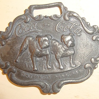 Coca-Cola watch fobs