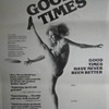 Goodtimes Professional Frisbee Show Poster 1979