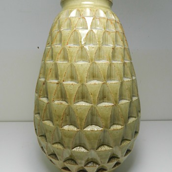 Signed Japanese Art Pottery Vase