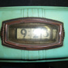 1939 Aqua Pennwood Wall Numechron Model #104