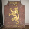 "Golden Lion" sign