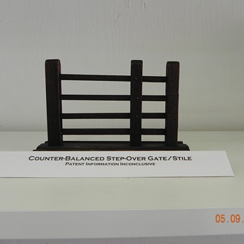 UNKNOWN SALESMAN SAMPLE GATE/STILE - Advertising