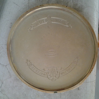 Hamilton pocket watch.