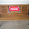 Coca Cola bench