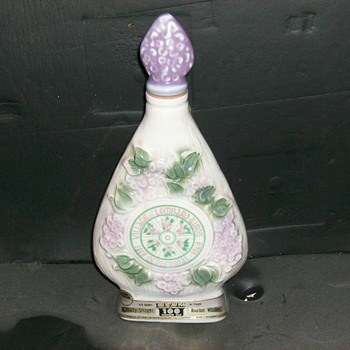 Antique Centenial Whiskey Bottle Jim Beam - Bottles