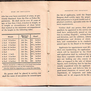Rules and regulations and Postcard Chemical #2 (1890) - Firefighting