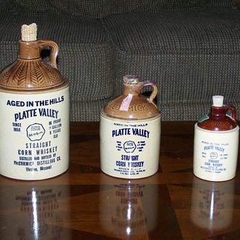 Platte Valley Whiskey Jugs - Bottles