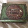 Lucky Strike 4oz square tin 