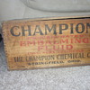 old embalming fluid box