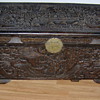 Hand carved trunk