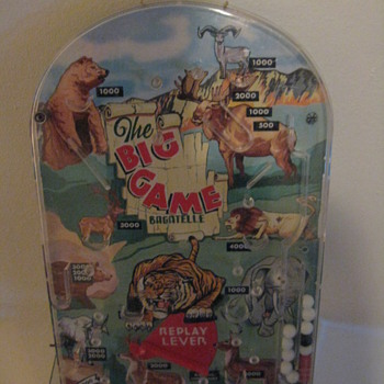 THE BIG GAME  BAGATELLE BY MARX C.1960S