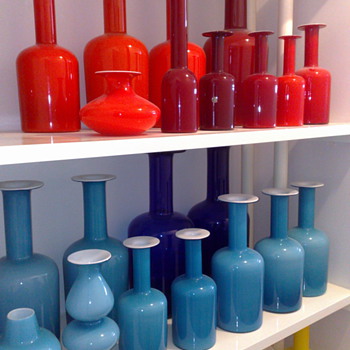 My favorite Holmegaard vases and some extra stuff - Art Glass