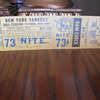 Yankee unused stadium ticket