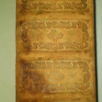 Danish handmade leatherbound Bible stunning high quality bookcraftmansship - Books