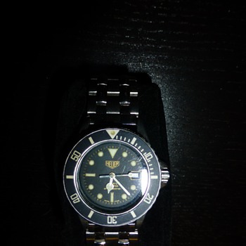 Vintage Heuer Unisex Divers Watch - Wristwatches