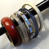 COLLECTION OF CELLULOID AND BAKELITE BANGLES