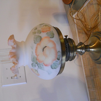 Fenton student lamp
