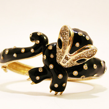 Vintage Panetta Bobcat Bracelet
