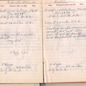 Captian Tibbets and wife Mary Eliza Putnam Tibbets in Hong Kong - Photographs