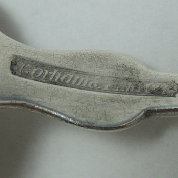 Coin Silver Serving Spoon - GORHAM & THURBER