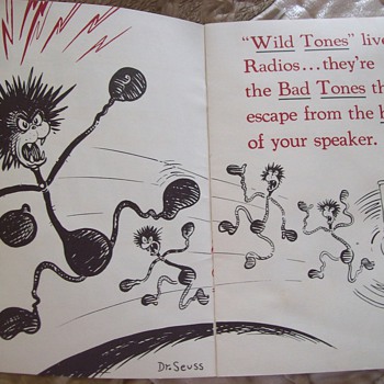 Dr. Seuss WHAT IS A WILDTONE  Ad Booklet for Stromberg-Carlson Labyrinth Radio