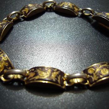 Bracelet with damascening - Fine Jewelry