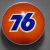 76 Lighted Gas station light