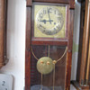 Antique 1890's German Gustav Becker wall clock.