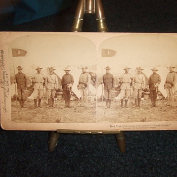 Rough Riders Stereoviews c. 1898