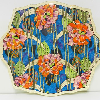 Stunning 1940's Royal Winton Charger - China and Dinnerware
