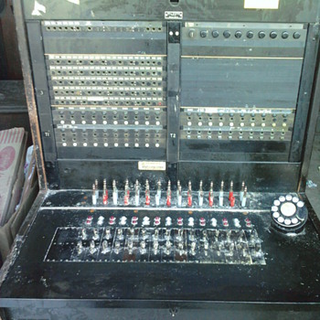 Switchboard from storage auction. - Telephones