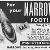 1953 - Narrows Shoes Advertisement