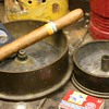 Artillery shell ashtrays