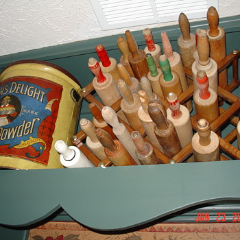 Old Wooden Rolling Pins - Kitchen