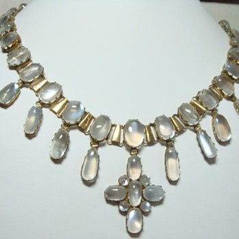English Moonstone Necklace - Fine Jewelry