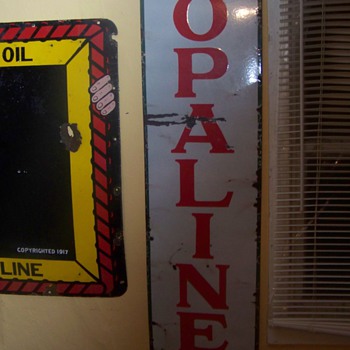 sinclair opaline sign