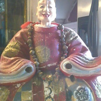 Antique Chinese Seated Man
