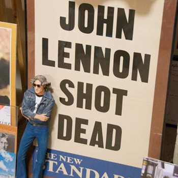 John Lennon...Dec.9, 1980...evening standard poster... - Music