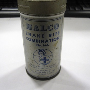 Vintage Halco Snake Bite Kit