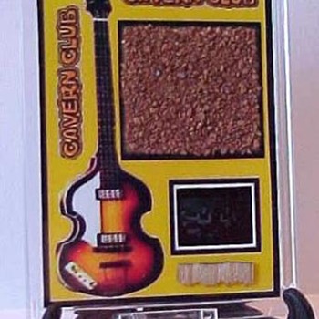 Piece of Cavern brick and a piece of the Cavern stage!!! - Music