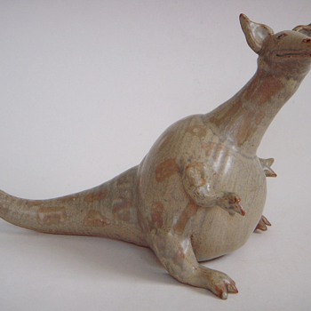 Clay Beastie, Lovable Critter~Signed, but is it Devin?