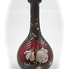 Harrach Ruby Glass Ribbed Twisted, ca. 1890s