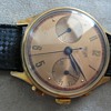 Hueur handwind chronograph 1940s
