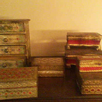 Decorative boxes made in Italy