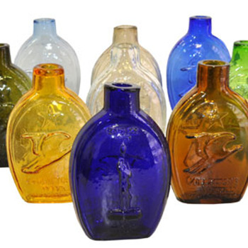 Collectors Weekly Commemorative Flasks - Early 1970s