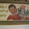 Cardboard 7UP Sign