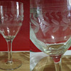 Looking for info on etched wine glasses