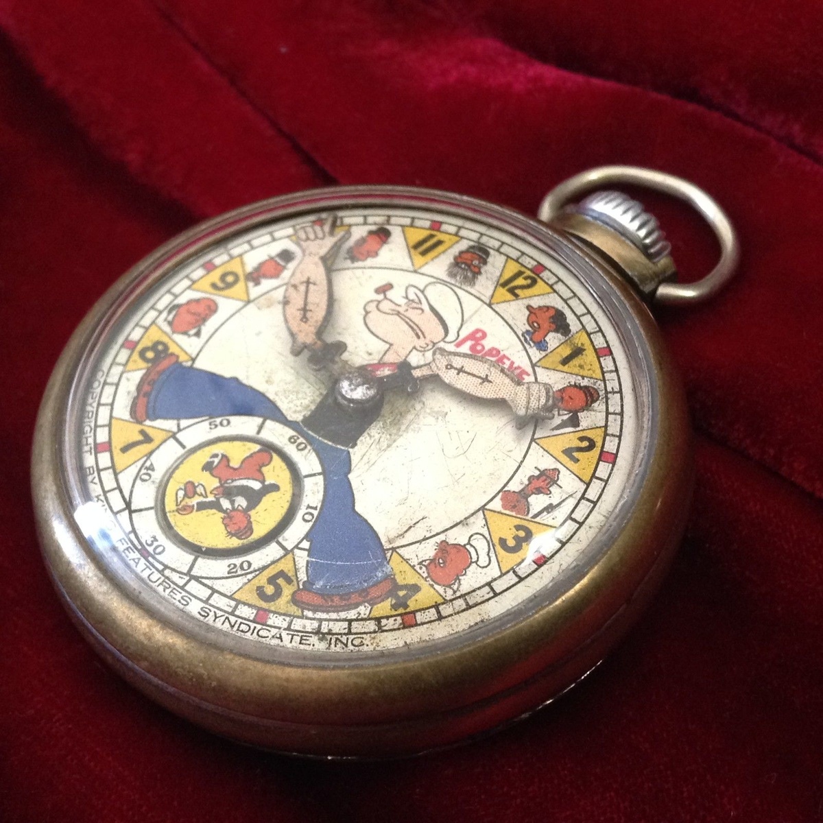 popeye pocket watch
